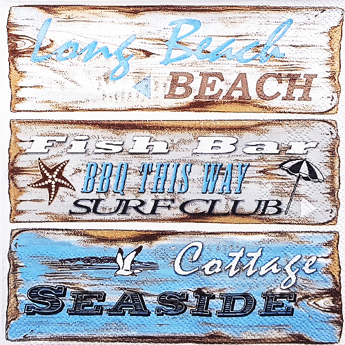 냅킨아트 13310360 Beach Signs 냅킨20매 33x33cm 1523