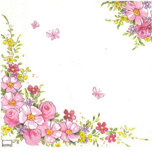 냅킨아트 211350 Cute Flowers 냅킨20매 33x33cm 0076
