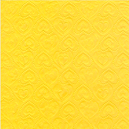 냅킨아트 LH17970 CARINO UNI Yellow 냅킨20매 33x33cm 0058
