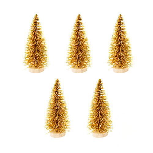 5개입 금색트리 소 9.5cm