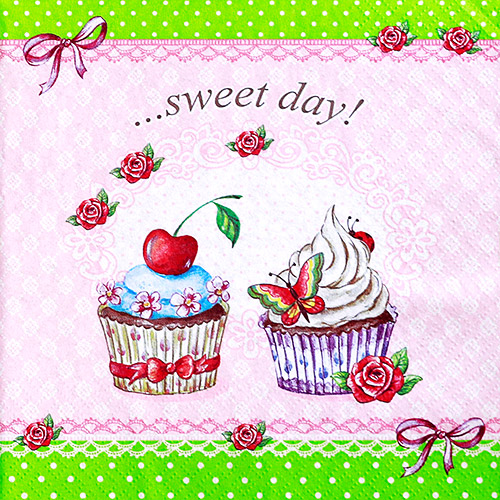냅킨아트 361401 Sweet Day 냅킨20매 33x33cm 0362