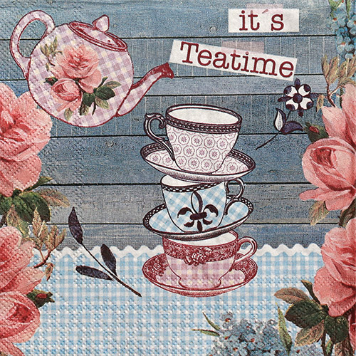 냅킨아트 13309280 It's Teatime 냅킨20매 33x33cm 2217
