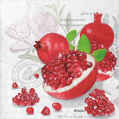 냅킨아트 13309710 Pomegranate 냅킨20매 33x33cm 2342