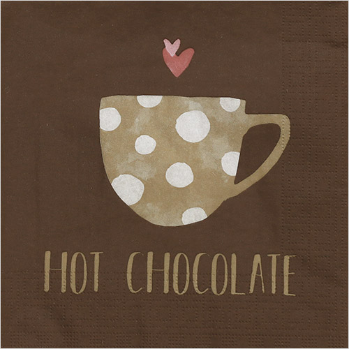 냅킨아트 1333540 Hot Chocolate  냅킨20매 33x33cm 2406