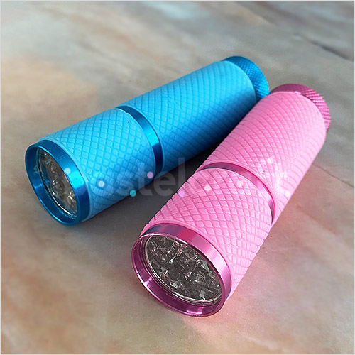 LED램프 핸디용 8.8x2.5cm 핑크 블루