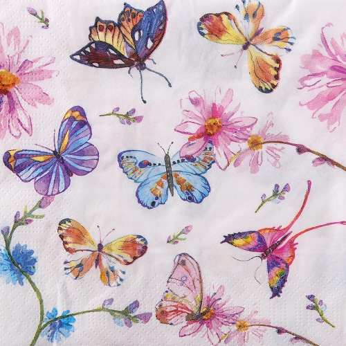 냅킨아트 195185	Butterflies 냅킨20매 33x33cm