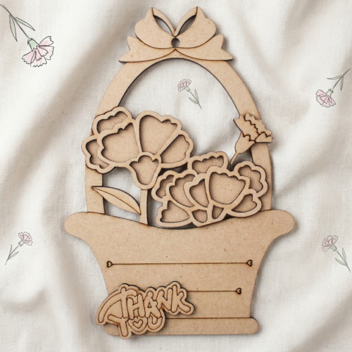 우드 모스 어버이날 스승의날 카네이션 꽃 바구니 감사패 만들기