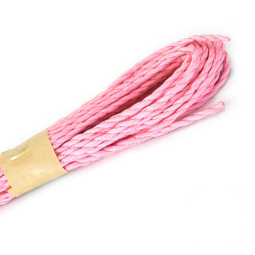 칼라지끈 3mm 선홍 10M 5개입