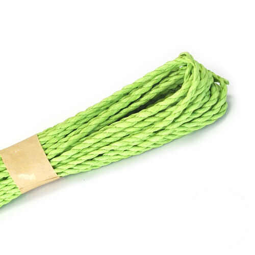 칼라지끈 3mm 연두 10M 5개입