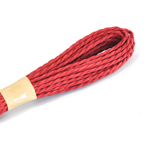 칼라지끈 3mm 빨강 10M 5개입