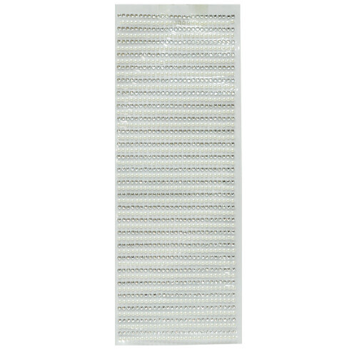 진주 투명 반구 크리스탈 3mm 27x52cm