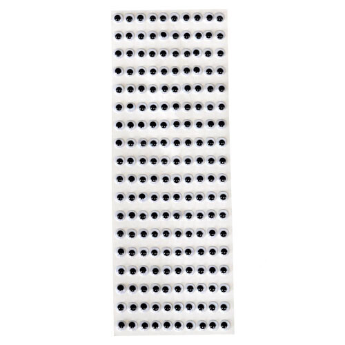 눈알스티커 8mm 10x18