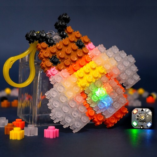 디폼 블럭 LED 반딧불이 키링 만들기