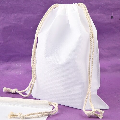 4개입 무지 복주머니 부직포 주머니