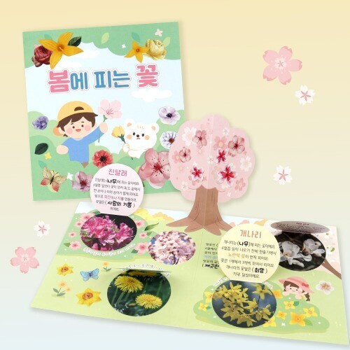 (MS) 북아트-봄에 피는 꽃 (리뉴얼)