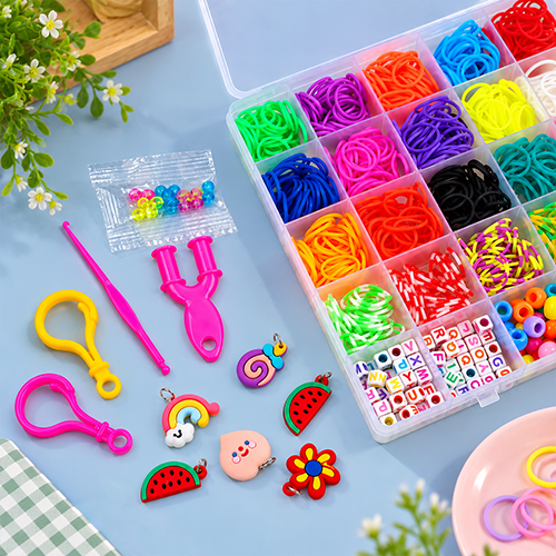 고무줄 룸 밴드 뜨개질 DIY 키트