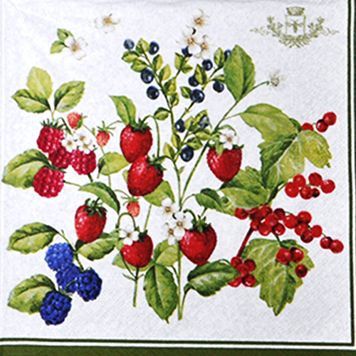냅킨아트 BERR Berries 냅킨20매 33x33cm 0683