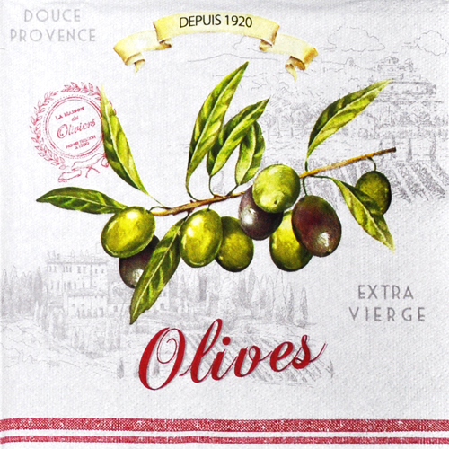냅킨아트 R0414#OLIV Olives2014 냅킨20매 33x33cm 0586