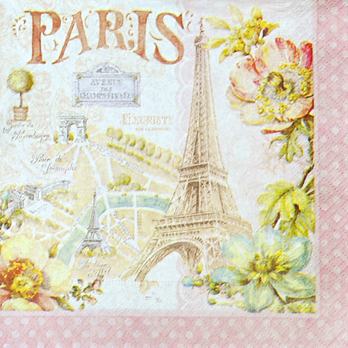 냅킨아트 R0414#PARF Paris Forever 냅킨20매 33x33cm 0188