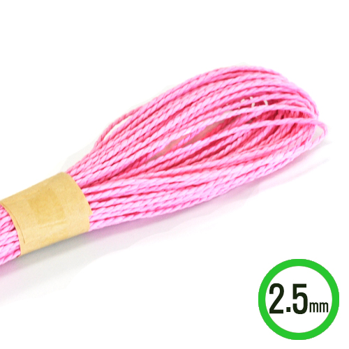 칼라지끈*2.5mm*핑크*20m(5개입) *V-04-139
