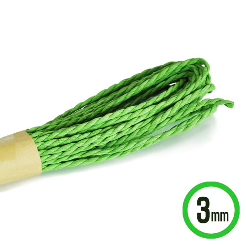 칼라지끈 3mm 초록 10m 5개입