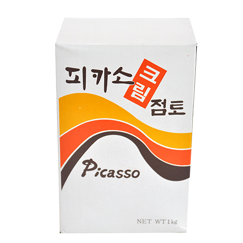 피카소 크림 지점토 1000g