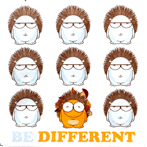 냅킨아트 211516 Be different 냅킨20매 33x33cm 0485